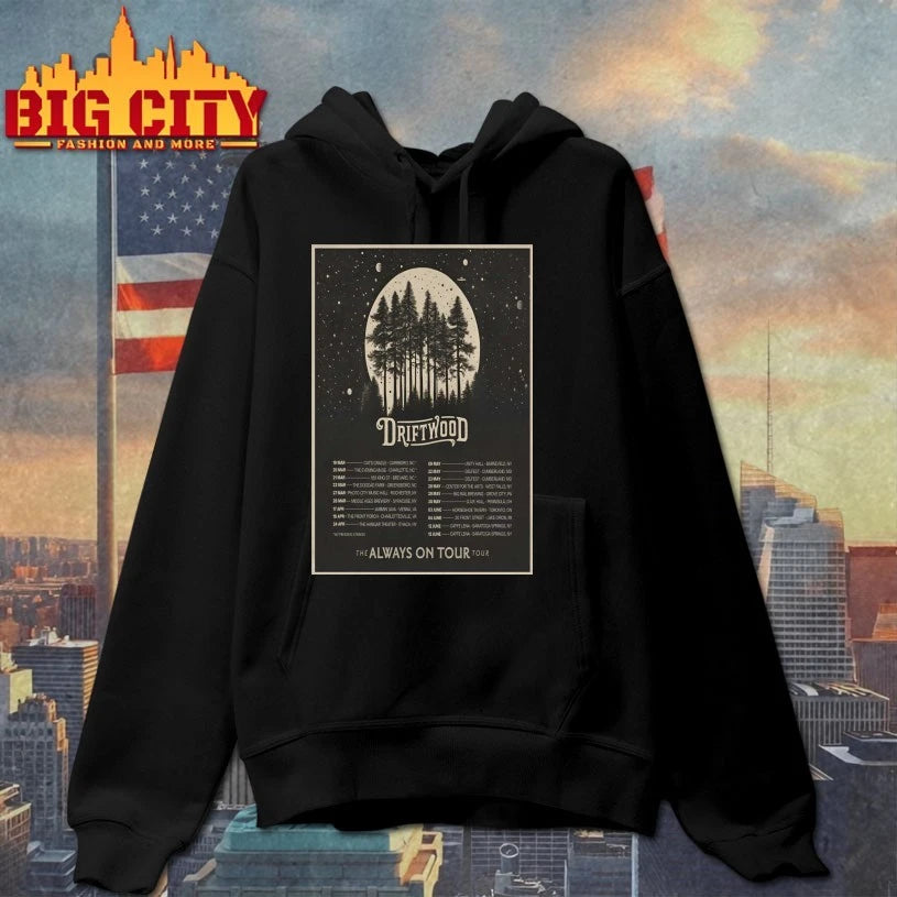 Official Driftwood 2026 The Always On Tour Poster T-shirt