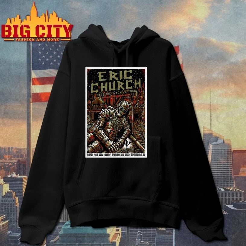 Official Eric Church Alabama Mar 19 2026 Poster T-shirt