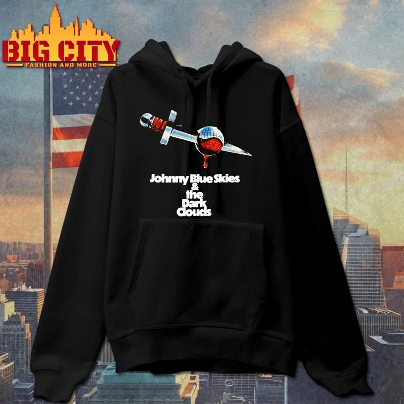 Official Johnny Blue Skies And The Dark Clouds Mutiny After Midnight Album Cover Art T-shirt