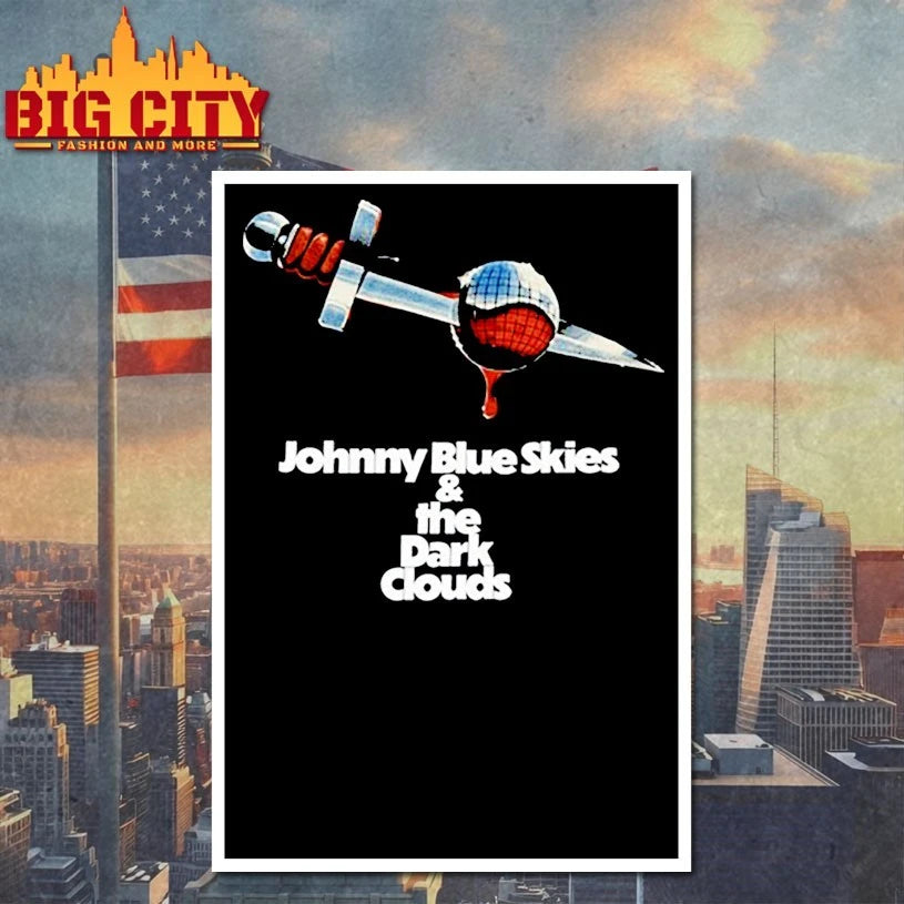 Official Johnny Blue Skies And The Dark Clouds Mutiny After Midnight Album Cover Art T-shirt