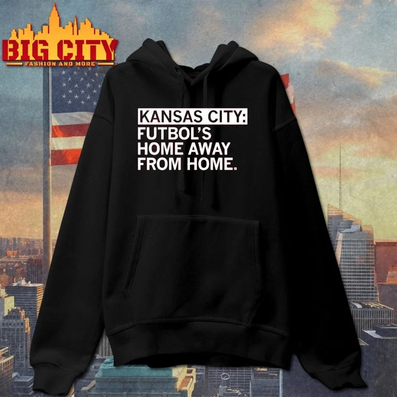 Official Kansas city futbol’s home away from home T-shirt