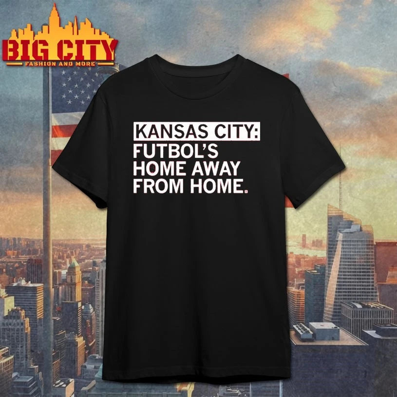 Official Kansas city futbol’s home away from home T-shirt