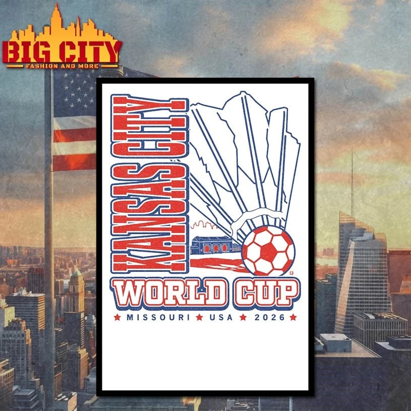 Official Kansas City World Cup USA 2026 T-shirt