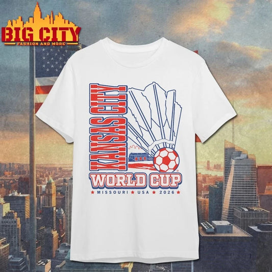 Official Kansas City World Cup USA 2026 T-shirt