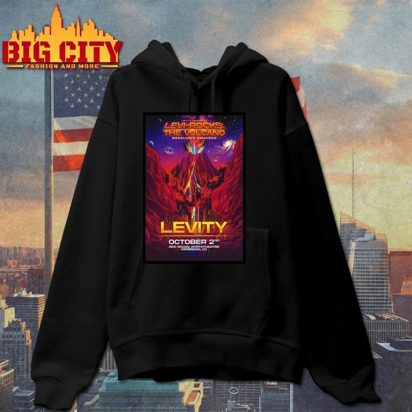 Official Levity Oct 2 2026 Red Rocks Amphitheatre In Morrison CO Poster T-shirt
