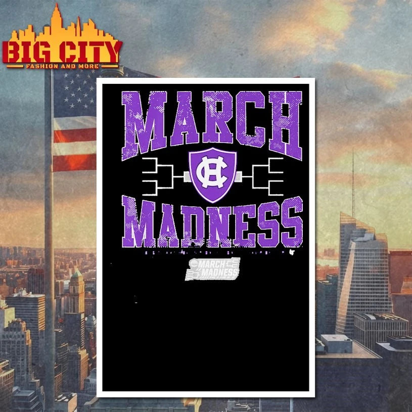 Official March Madness Holy Cross Crusaders 2026 NCAA Women’s basketball championship T-shirt