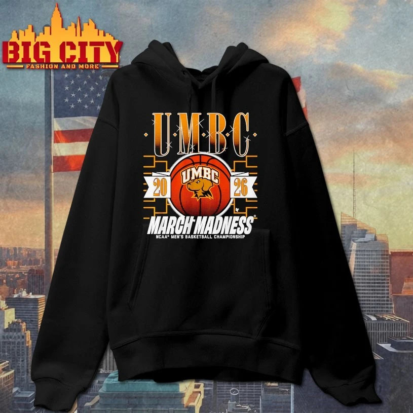Official March Madness UMBC Retrievers 2026 NCAA men’s basketball championship T-shirt