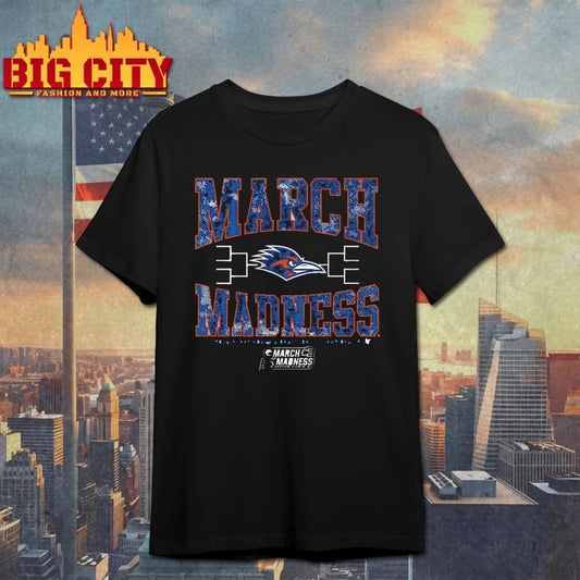 Official March Madness UTSA Roadrunners 2026 NCAA Women’s basketball championship T-shirt