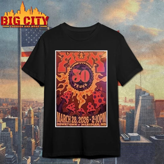Official Mum Mar 20 2026 Meridian MS Poster T-shirt