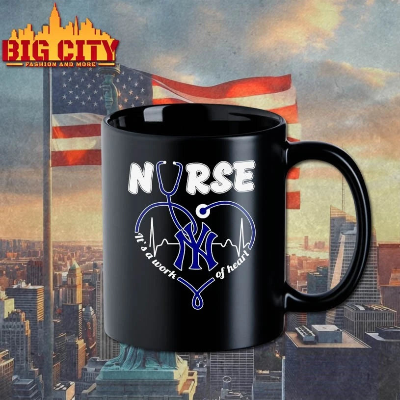 Official New York Yankees Nurse It’s a work of heart shirt