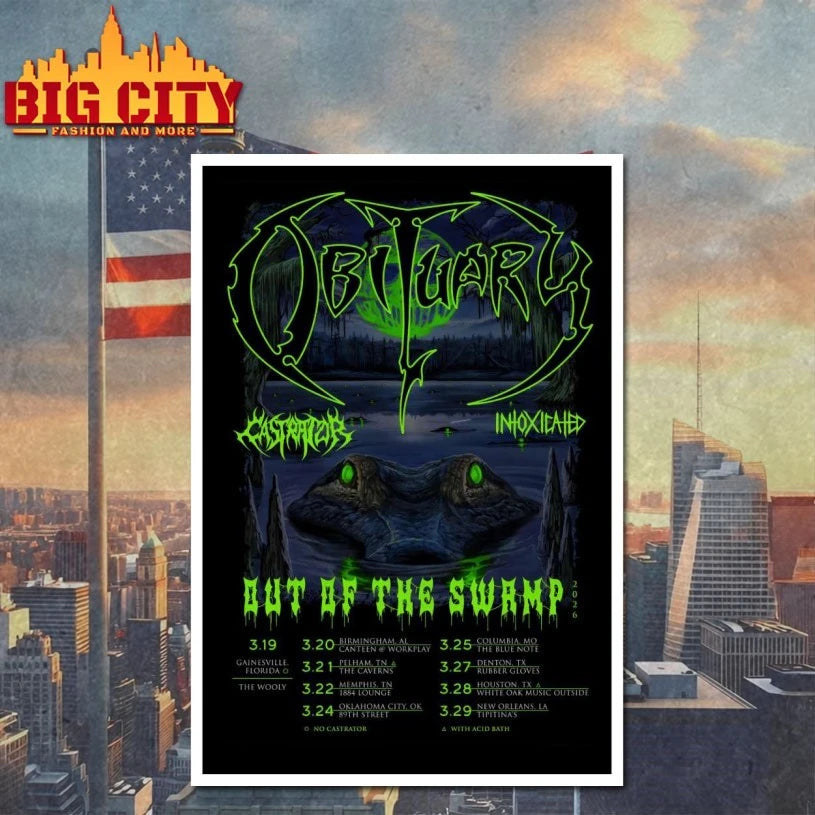 Official Out Of The Swamp 2026 Poster shirt