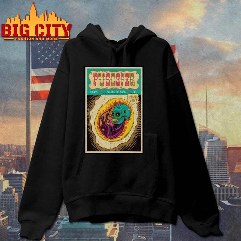 Official PUSCIFER 3.20.2026 Concert Las Vegas Poster T-shirt