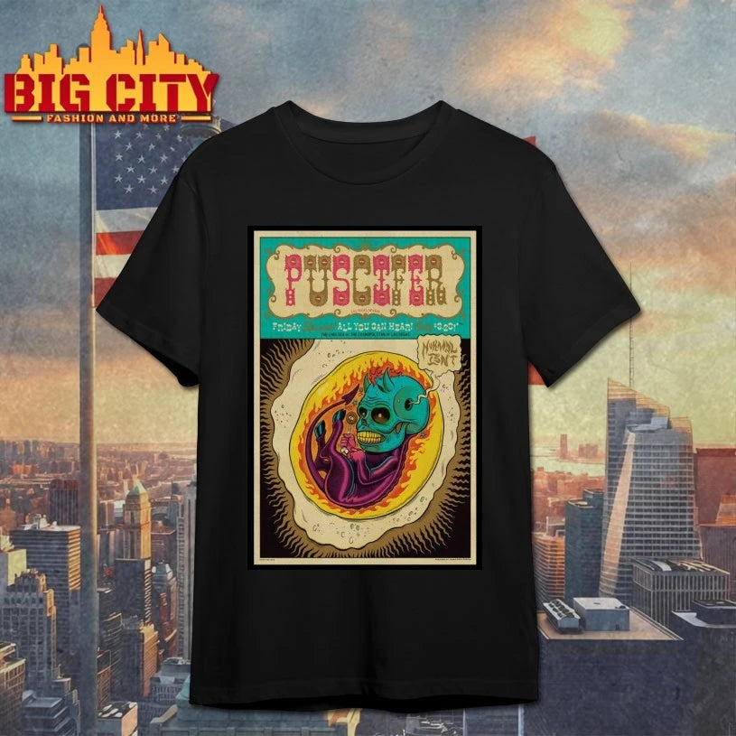 Official PUSCIFER 3.20.2026 Concert Las Vegas Poster T-shirt