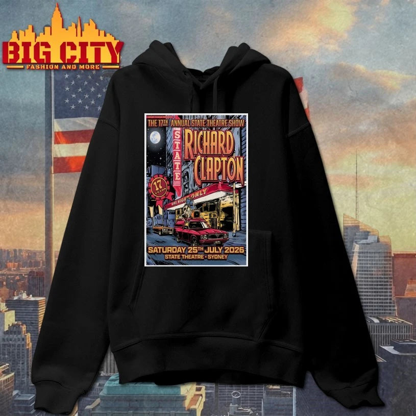 Official Richard Clapton Sydney AUS 7-25-2026 Poster T-shirt