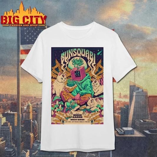 Official Sunsquabi Denver CO On June 13 2026 Poster T-shirt