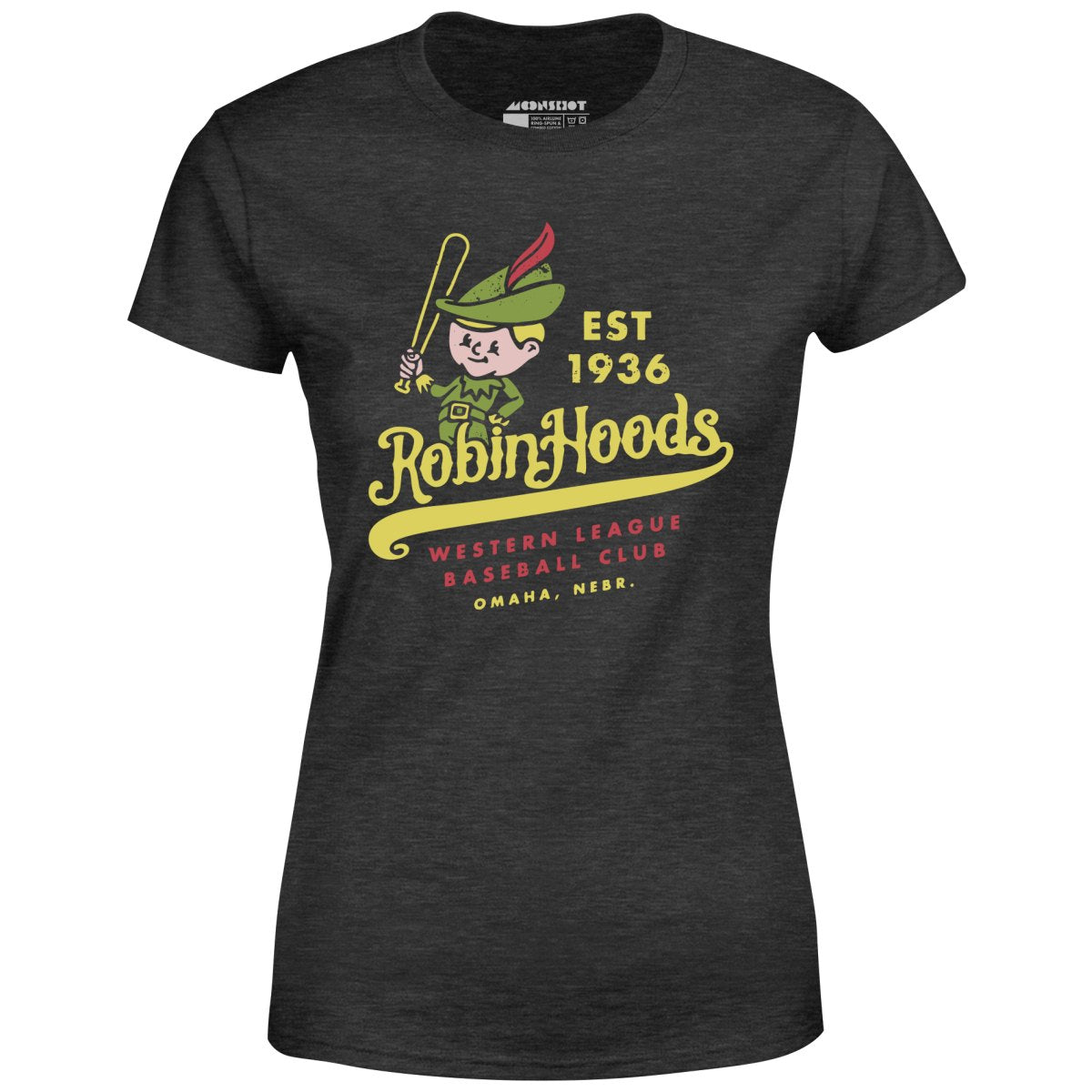 Omaha Robin Hoods - Nebraska - Vintage Defunct Baseball Teams - Women's T-Shirt
