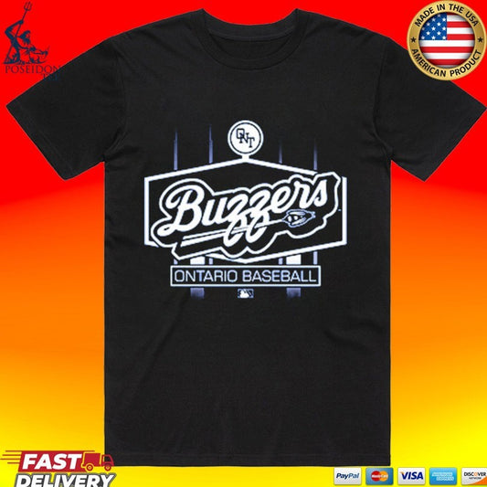 Ontario Baseball Tower Buzzers T-shirt