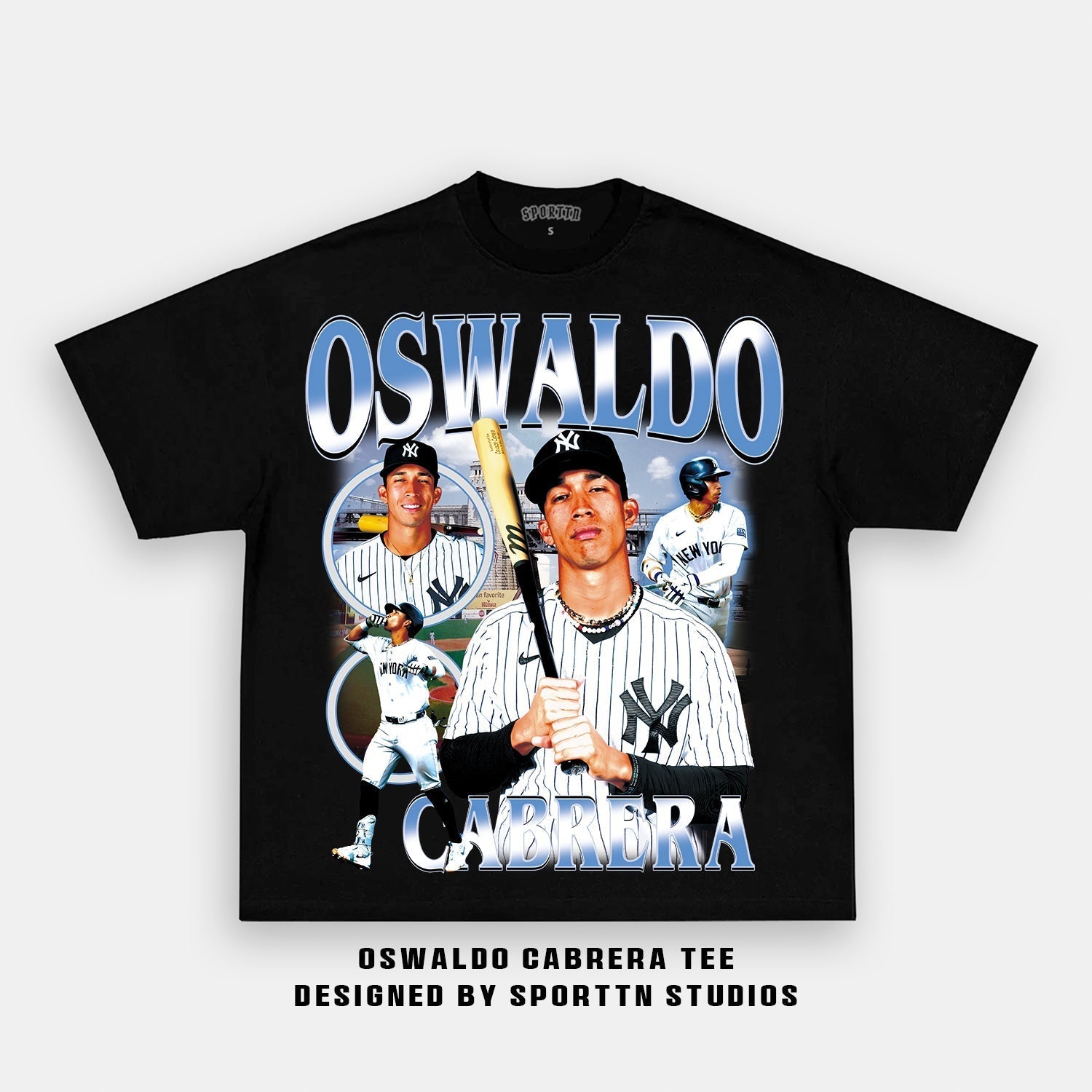 OSWALDO CABRERA TEE Style001 - clothing by TeeHivey.com (Image 1)