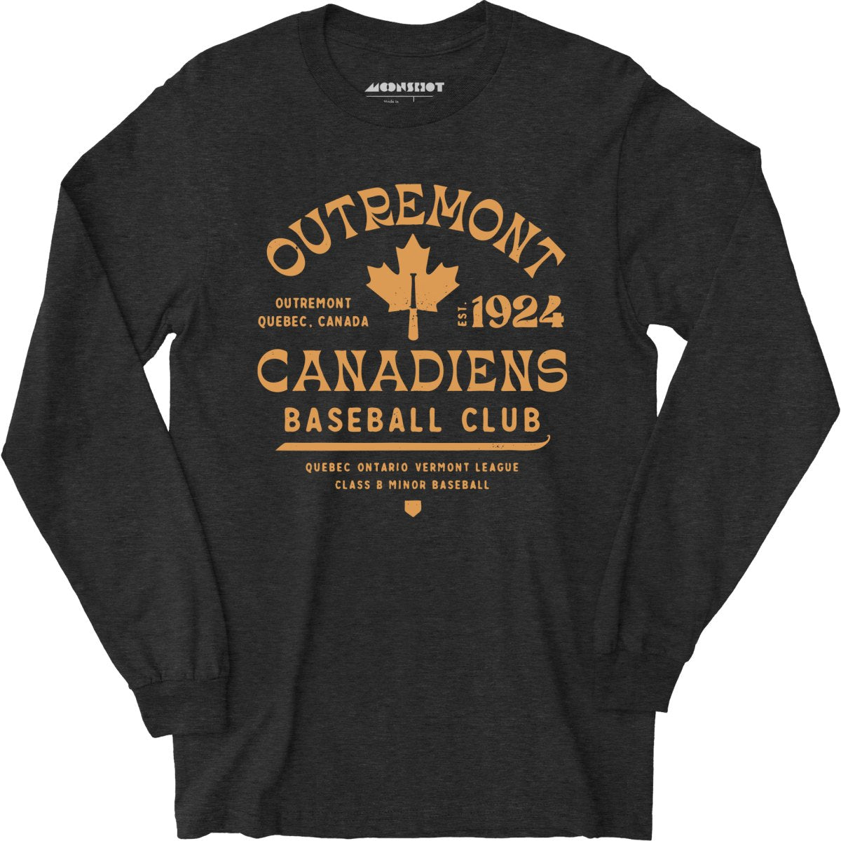 Outremont Canadiens - Canada - Vintage Defunct Baseball Teams - Long Sleeve T-Shirt