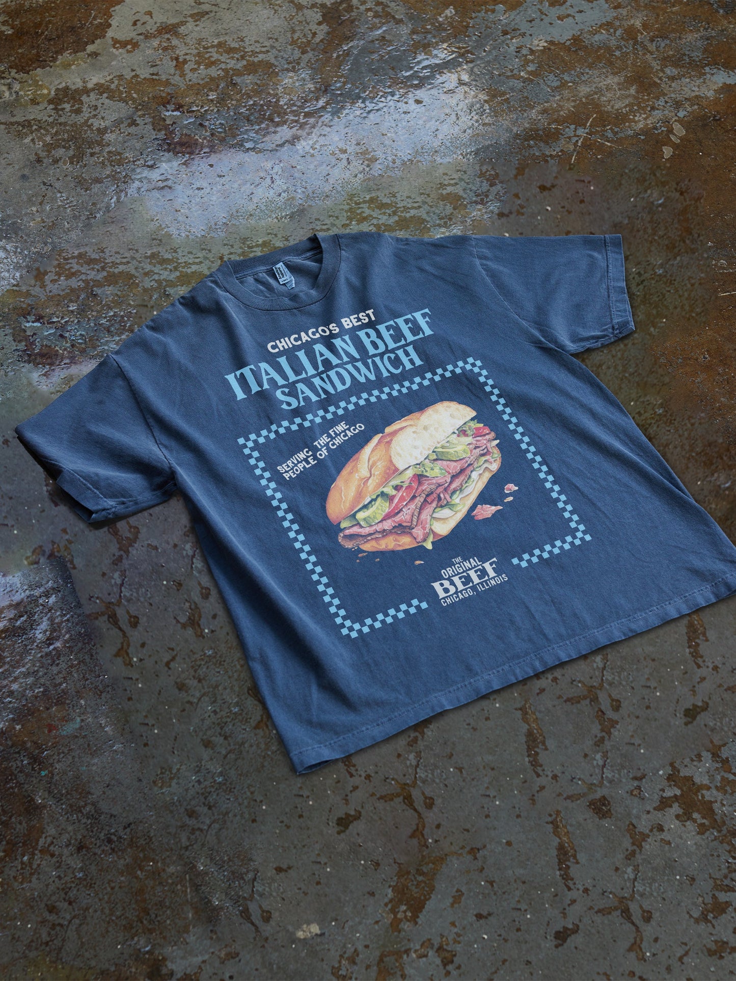 Retro Original Beef Sandwich Graphic Tee