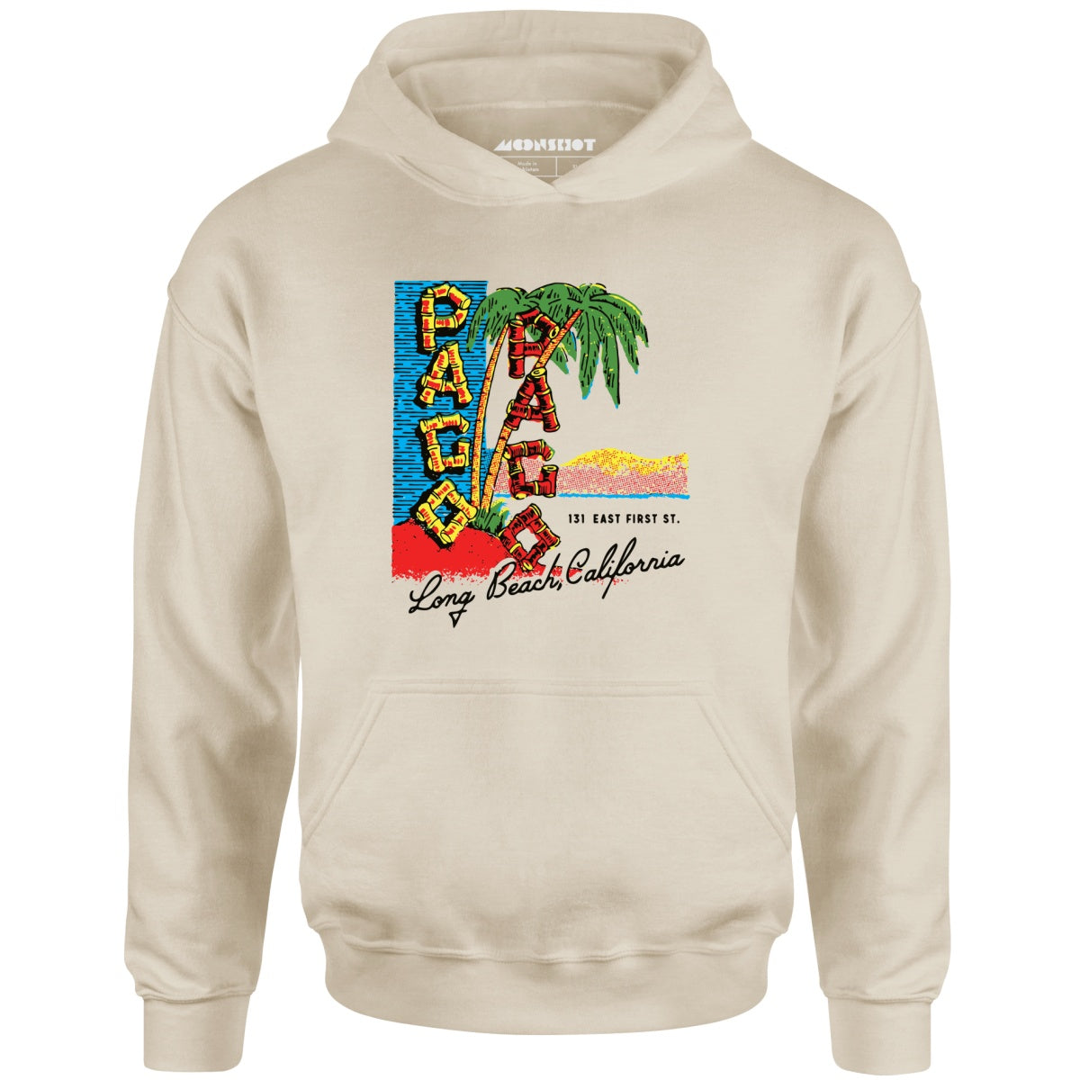 Pago Pago - Long Beach, CA - Vintage Tiki Bar - Unisex Hoodie