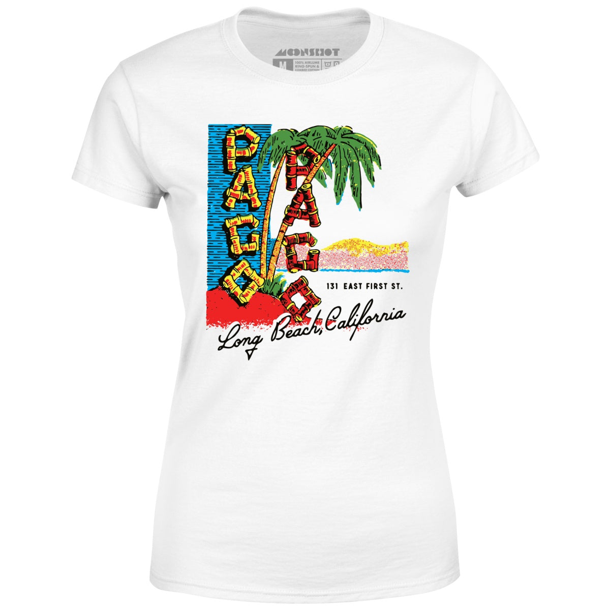 Pago Pago - Long Beach, CA - Vintage Tiki Bar - Women's T-Shirt