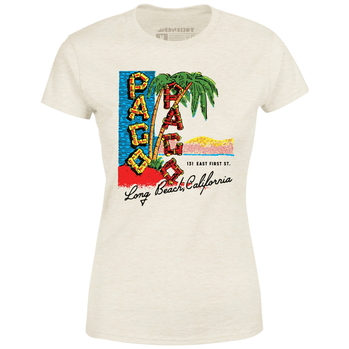 Pago Pago - Long Beach, CA - Vintage Tiki Bar - Women's T-Shirt