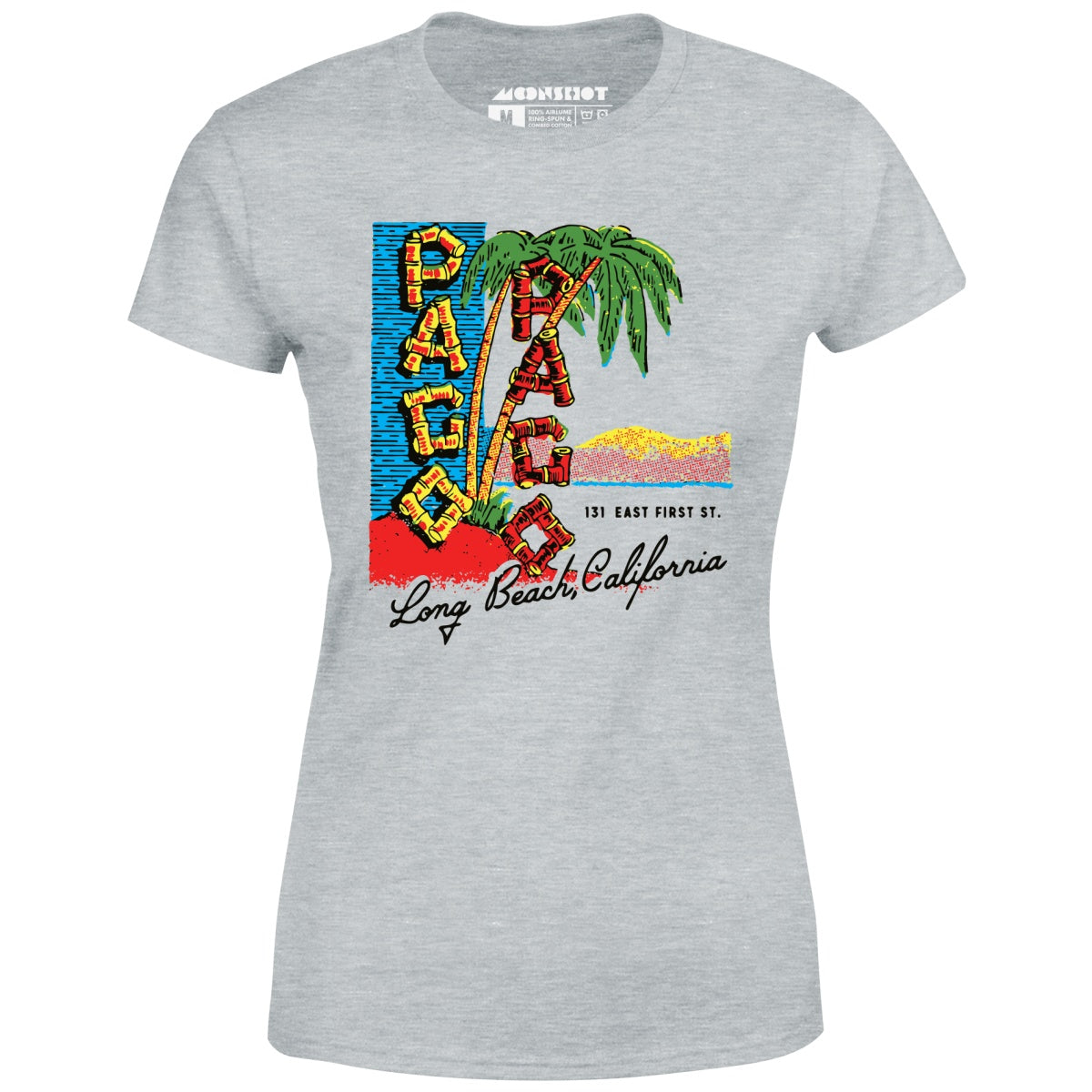 Pago Pago - Long Beach, CA - Vintage Tiki Bar - Women's T-Shirt