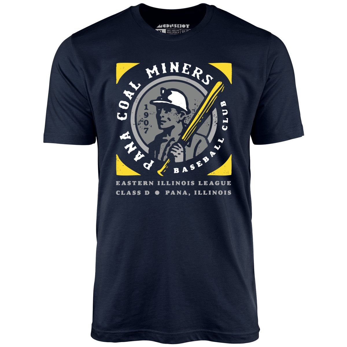Pana Coal Miners - Illinois - Vintage Defunct Baseball Teams - Unisex T-Shirt