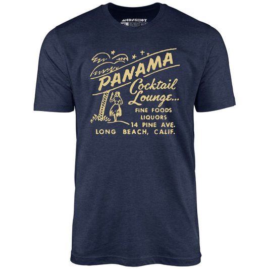 Panama Cocktail Lounge - Long Beach, CA - Vintage Tiki Bar - Unisex T-Shirt