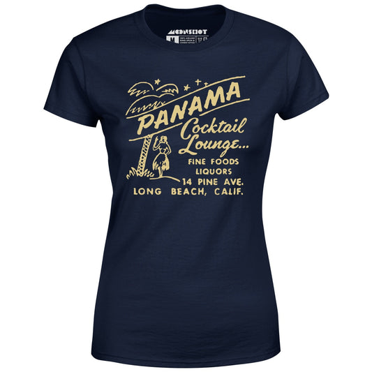 Panama Cocktail Lounge - Long Beach, CA - Vintage Tiki Bar - Women's T-Shirt