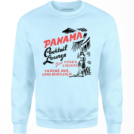 Panama Cocktail Lounge v2 - Long Beach, CA - Vintage Tiki Bar - Unisex Sweatshirt