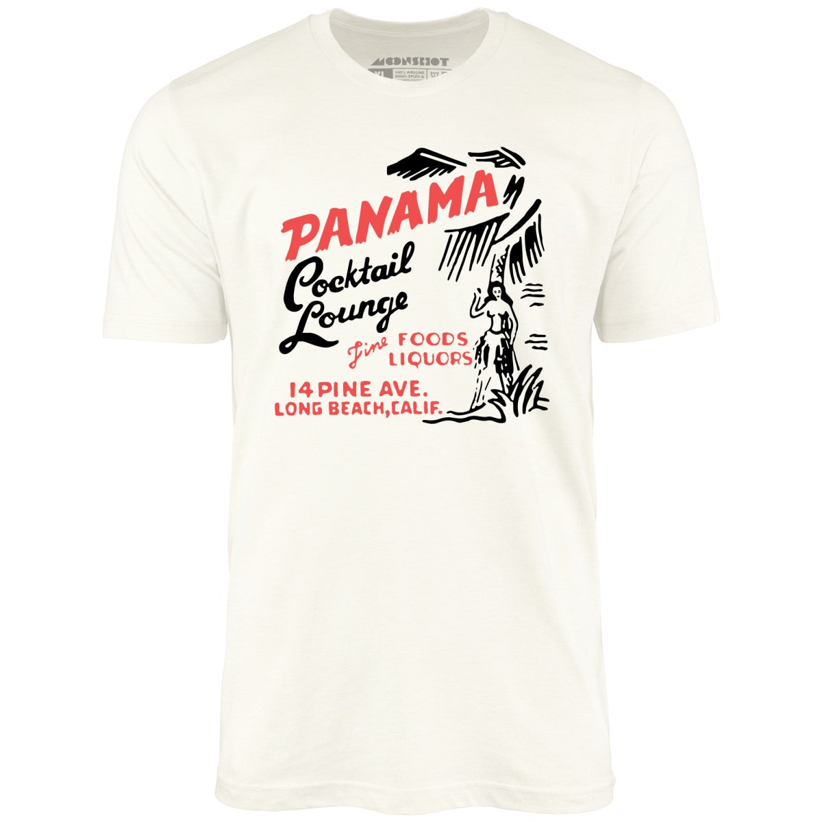 Panama Cocktail Lounge v2 - Long Beach, CA - Vintage Tiki Bar - Unisex T-Shirt