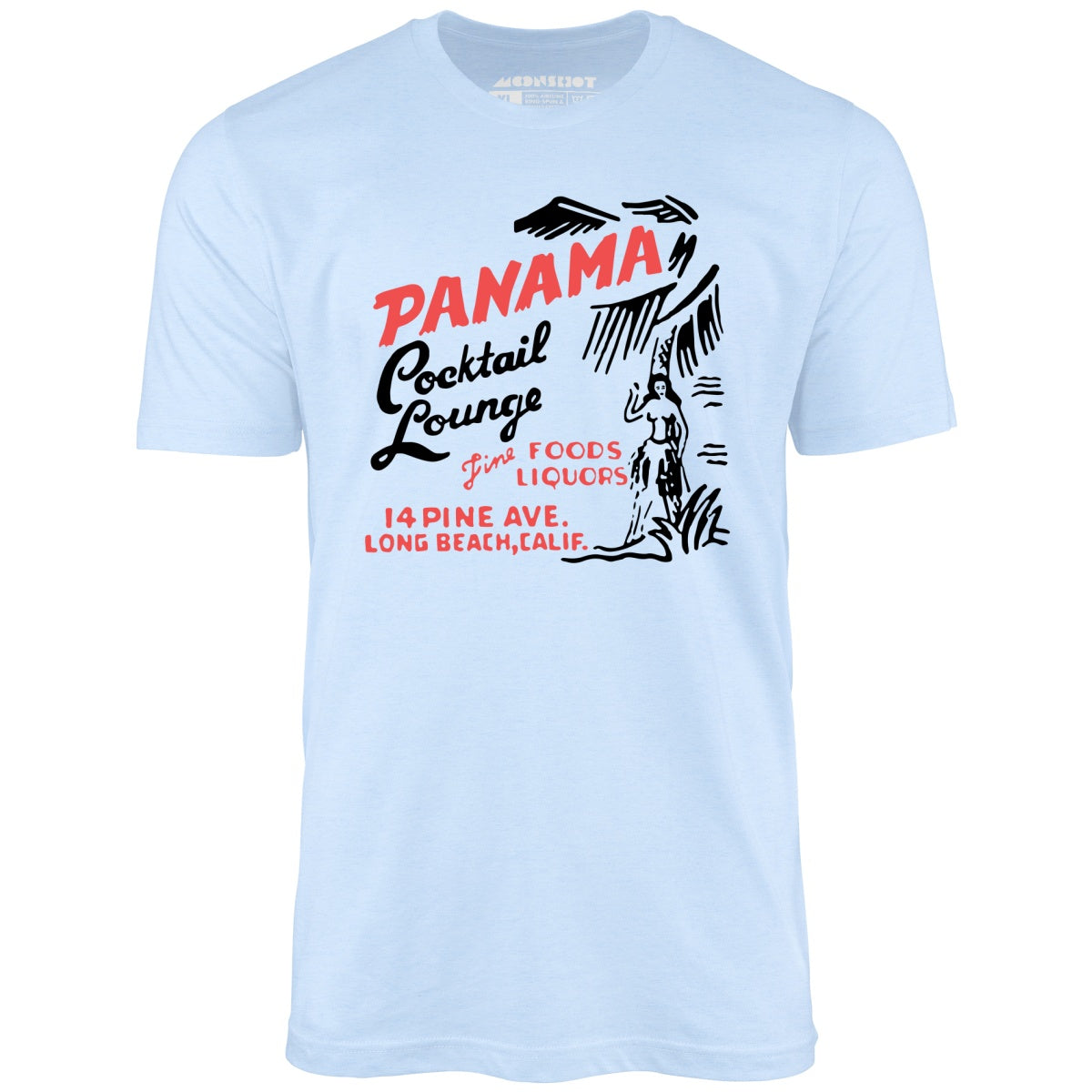 Panama Cocktail Lounge v2 - Long Beach, CA - Vintage Tiki Bar - Unisex T-Shirt