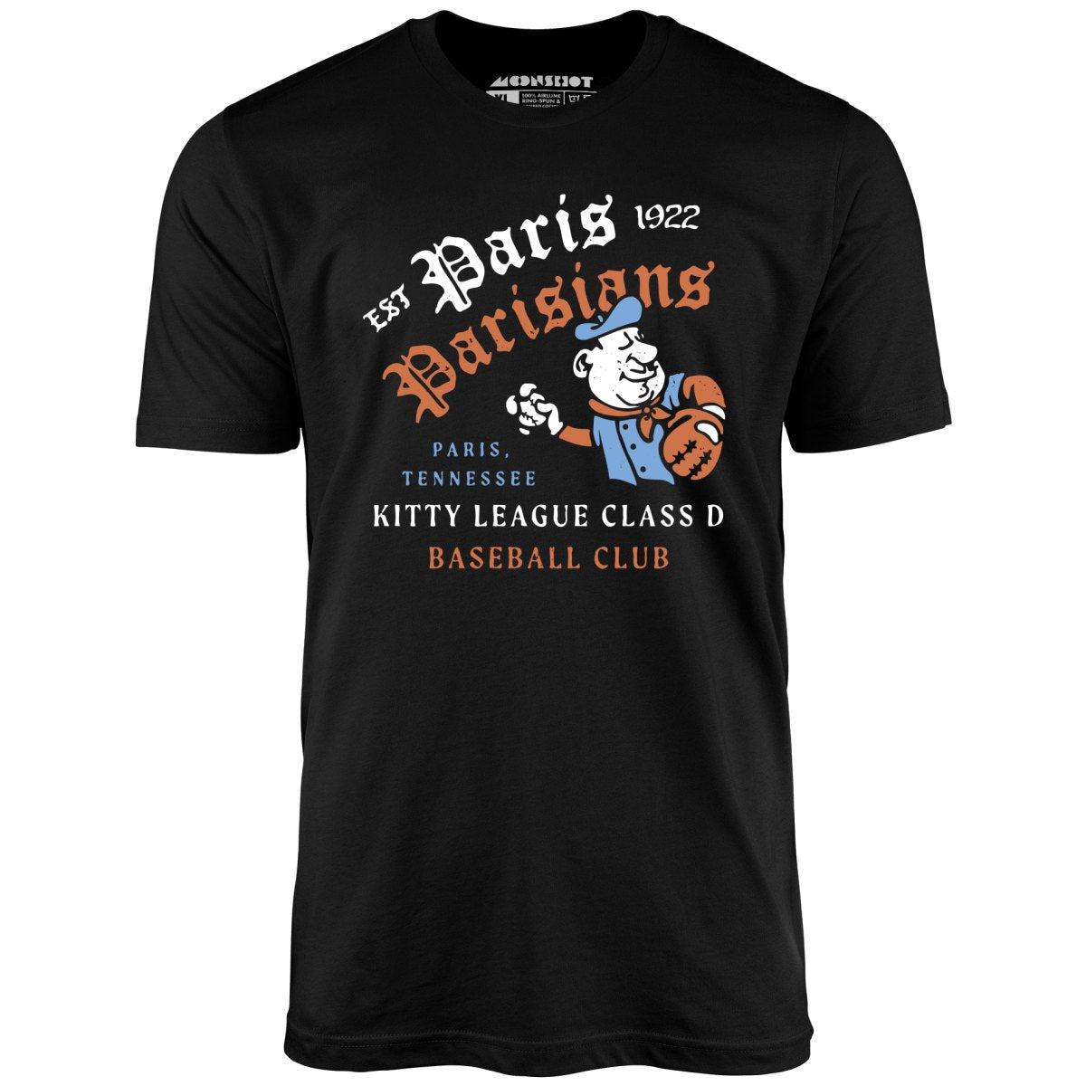 Paris Parisians - Tennessee - Vintage Defunct Baseball Teams - Unisex T-Shirt