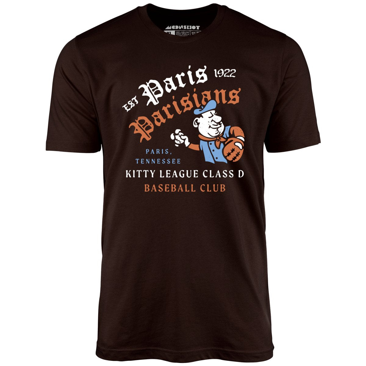 Paris Parisians - Tennessee - Vintage Defunct Baseball Teams - Unisex T-Shirt