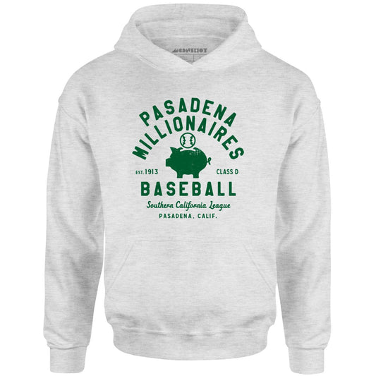 Pasadena Millionaires - California - Vintage Defunct Baseball Teams - Unisex Hoodie