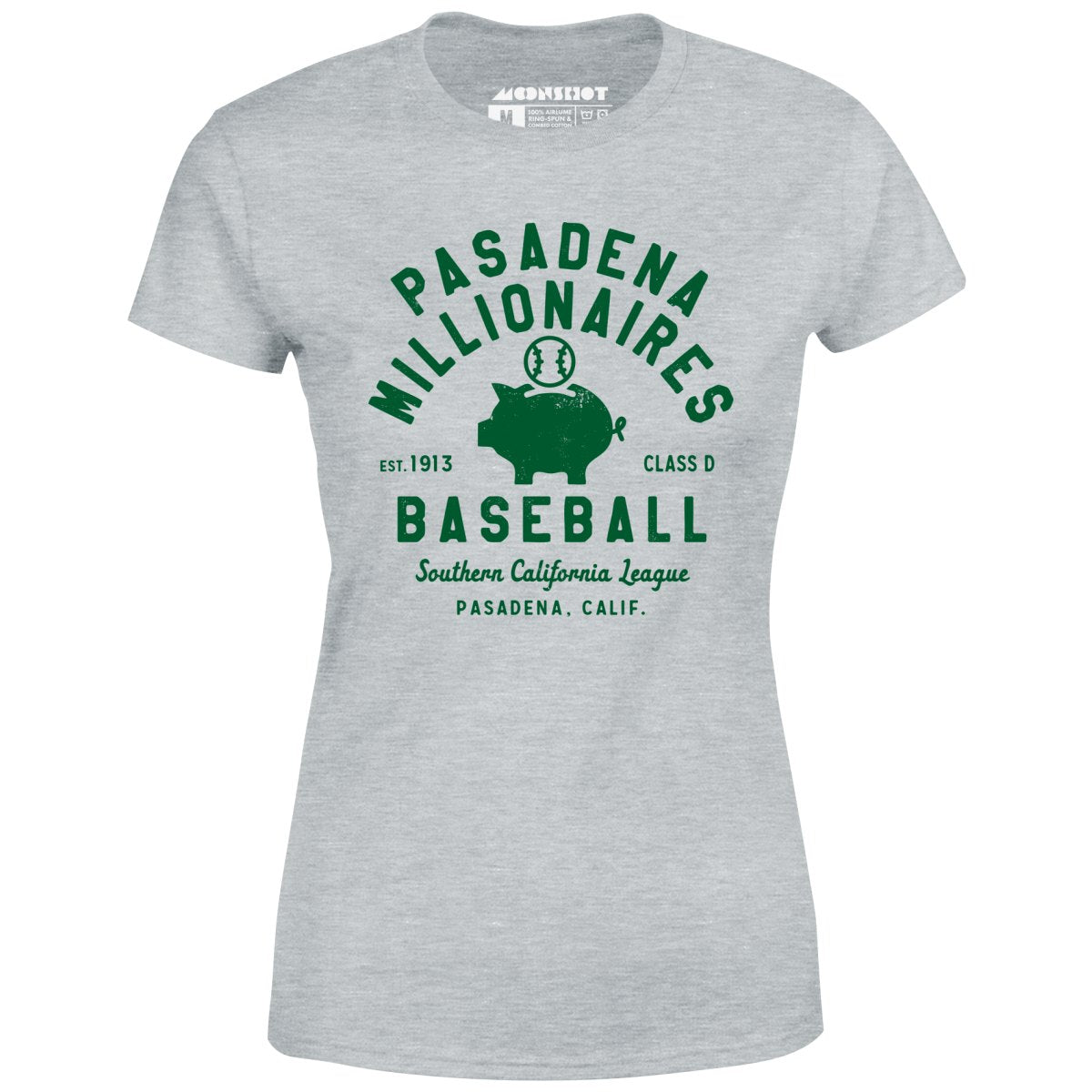 Pasadena Millionaires - California - Vintage Defunct Baseball Teams - Women's T-Shirt