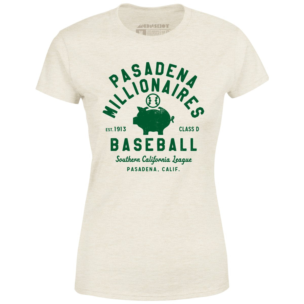 Pasadena Millionaires - California - Vintage Defunct Baseball Teams - Women's T-Shirt