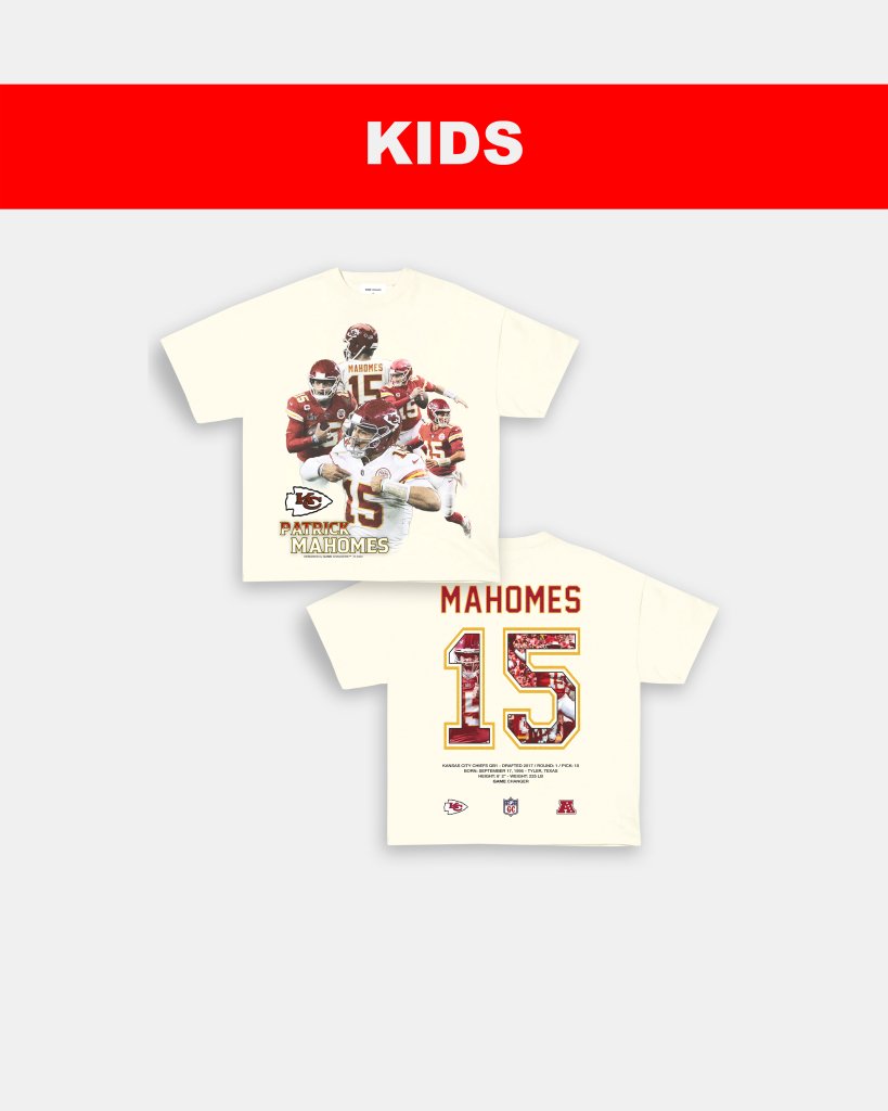 PATRICK MAHOMES - KIDS TEE - clothing by TeeHivey.com (Image 4)