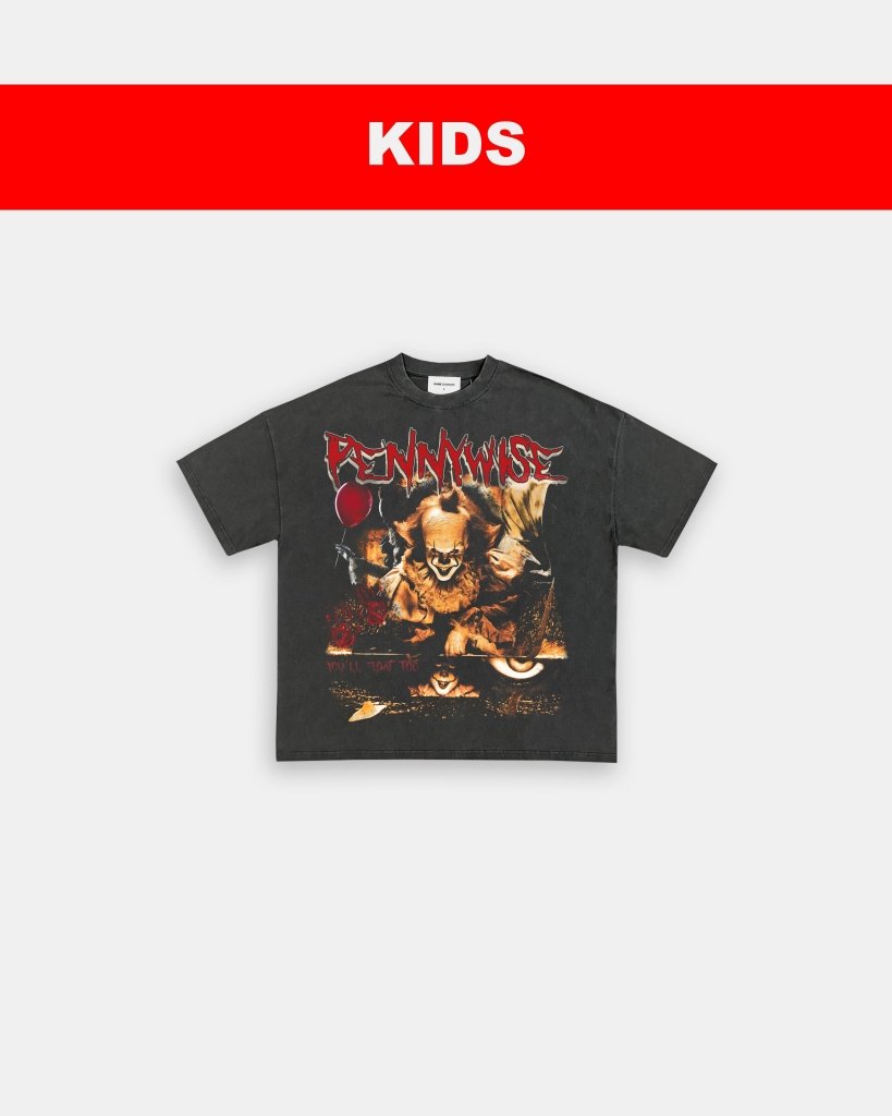 PENNYWISE V2 - KIDS TEE - clothing by TeeHivey.com (Image 2)
