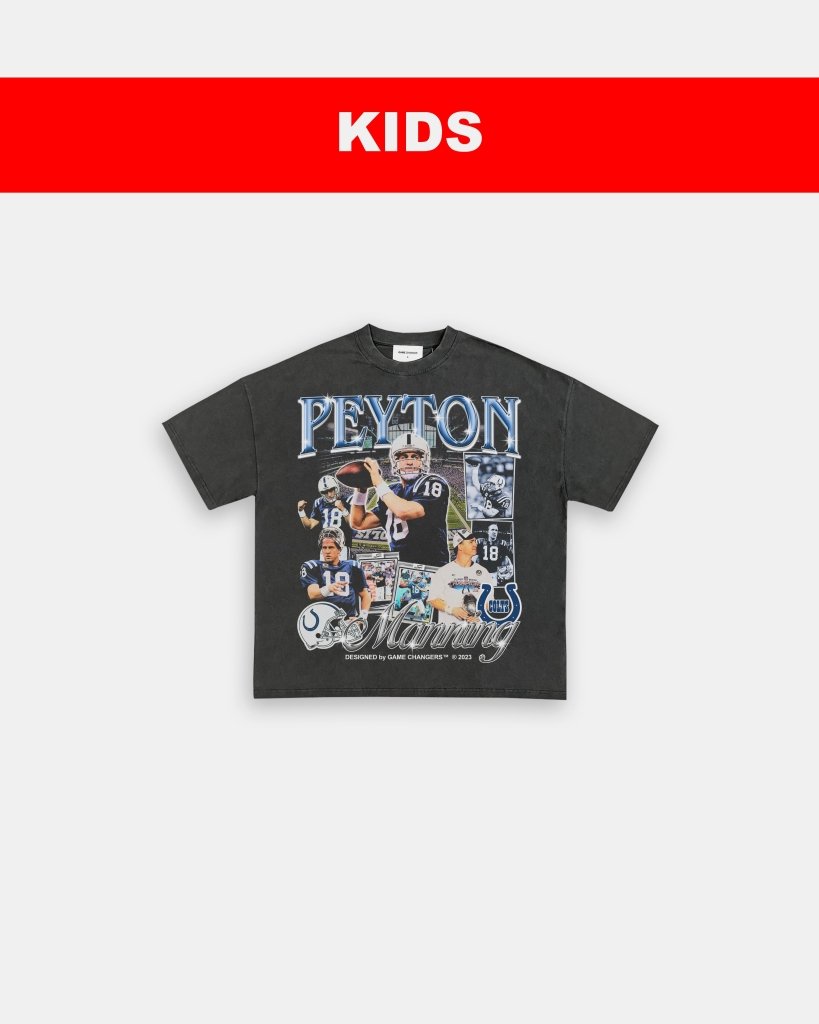 PEYTON MANNING 2 - COLTS - KIDS TEE - clothing by TeeHivey.com (Image 1)