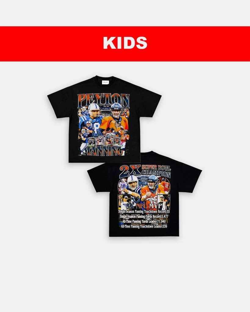 PEYTON MANNING 2 - KIDS TEE [DS]