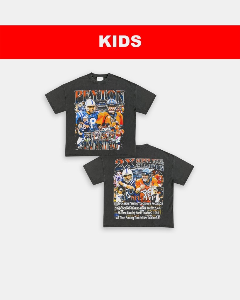 PEYTON MANNING 2 - KIDS TEE [DS]