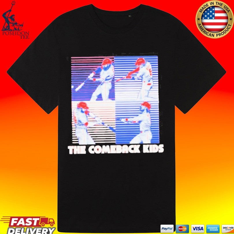 Philadelphia Baseball The Comeback Kids T-shirt