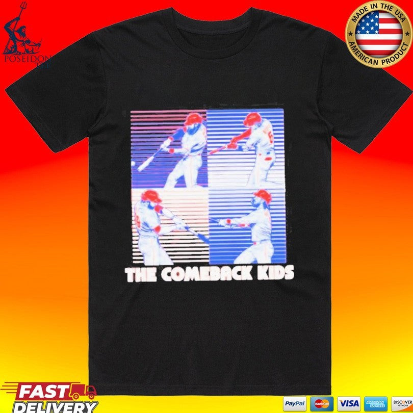 Philadelphia Baseball The Comeback Kids T-shirt