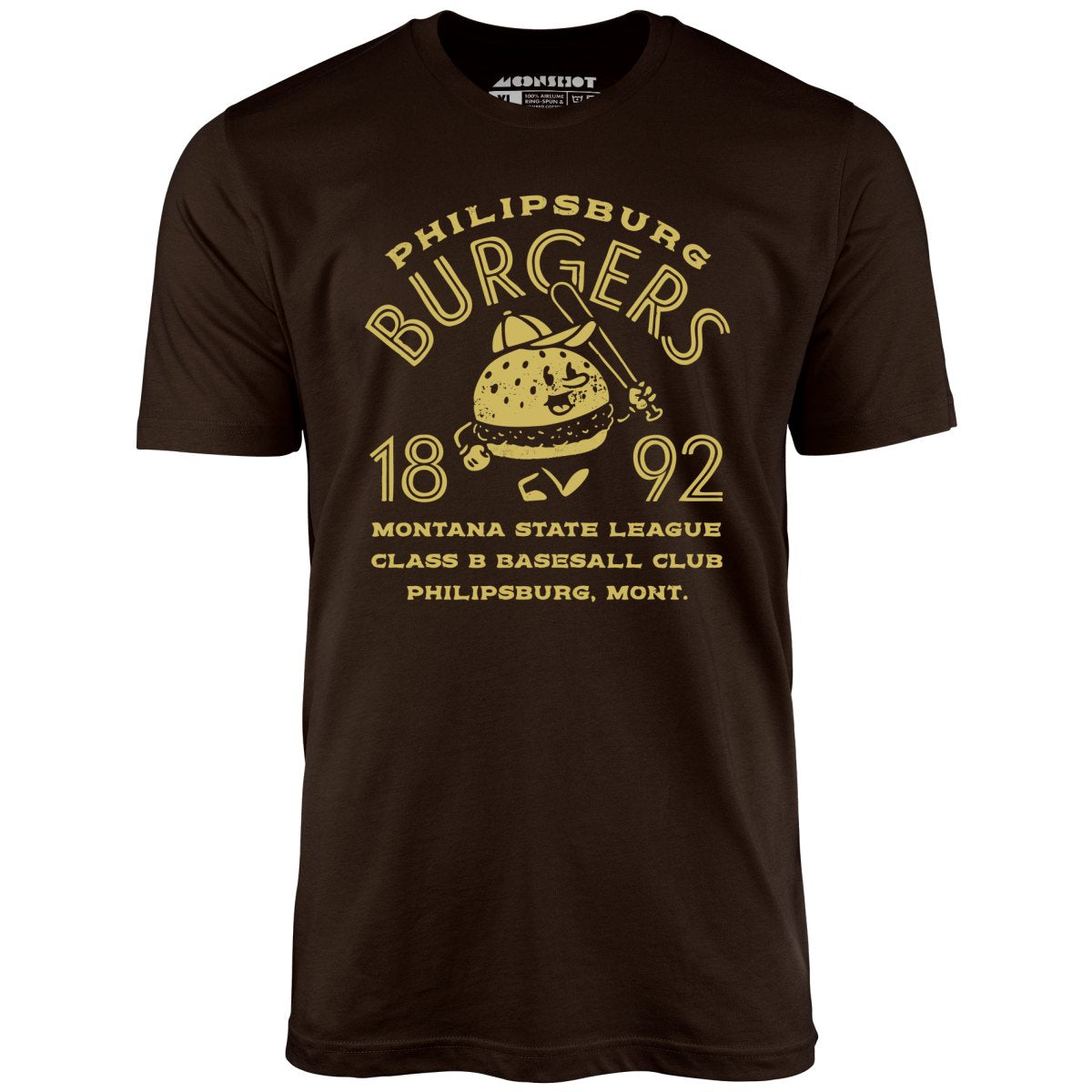 Philipsburg Burgers - Montana - Vintage Defunct Baseball Teams - Unisex T-Shirt
