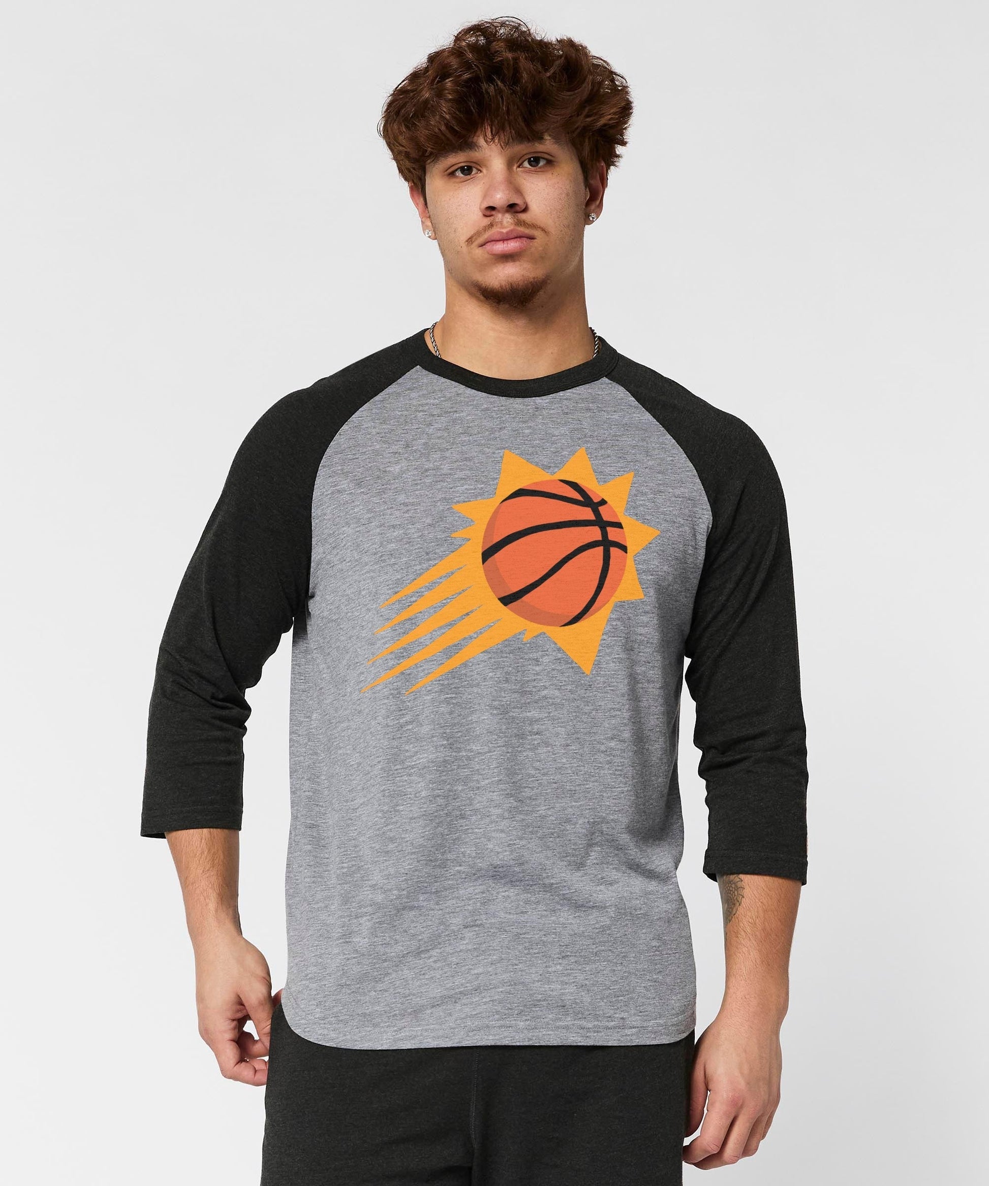 Phoenix Suns Logo Raglan
