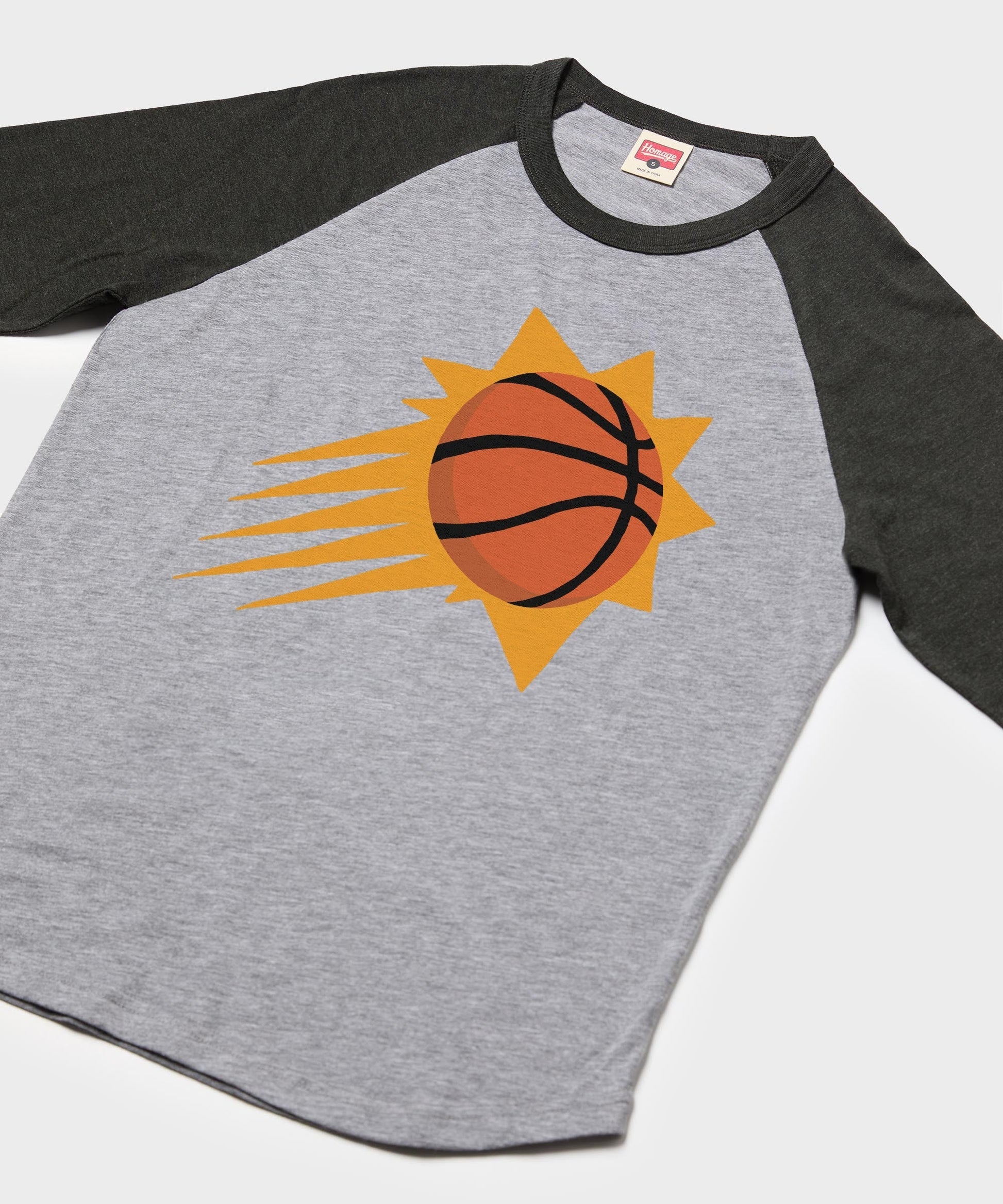 Phoenix Suns Logo Raglan