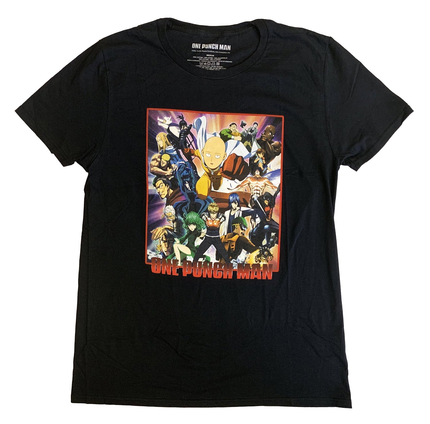 One Punch Man Group Adult T-Shirt - clothing by TeeHivey.com